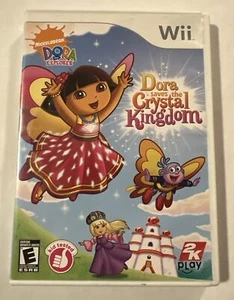 Dora la Exploradora: Dora salva el reino de cristal (Nintendo Wii, 2009) funciona - Imagen 1 de 23