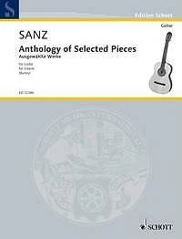 Anthology of Selected Pieces guitar Gaspar Sanz Schott Music Ltd. - Image 1 of 1