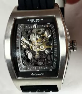 Akribos xxiv mens watch AK-50069 Automatic 50m w/r New in Box - Picture 1 of 8
