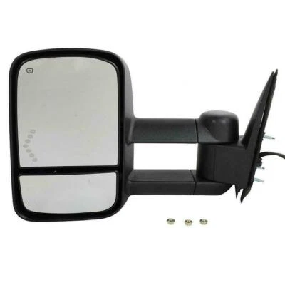 Towing Mirror For Chevy Avalanche Yukon Power Heated LED Side Signals Driver LH - Image 1 of 4