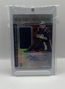 2021 Illusions Mac Jones RPA First Impressions Rookie Auto Patch /199 Patriots - Picture 1 of 3