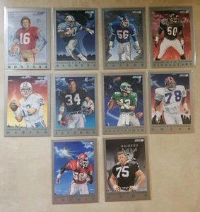1991 Fleer Football Pro Visions Complete 10-Card Insert Set-Bo Jackson SSP - Picture 1 of 1