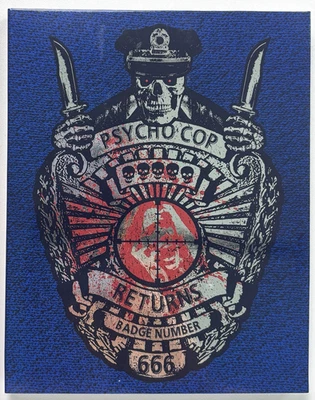 PSYCHO COP RETURNS (1992) Blu-ray + DVD VINEGAR SYNDROME w/ Slipcover Horror OOP - Image 1 of 4