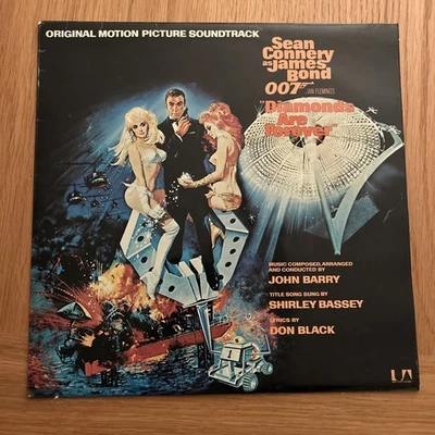 John Barry - Diamonds Are Forever (Original Motion Picture Soundtrack) Vinyl LP - Image 1 of 4