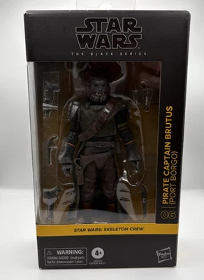 Figura de acción Hasbro Star Wars Black Series Skeleton Crew Pirate Captain Brutus Foto 1 de 4