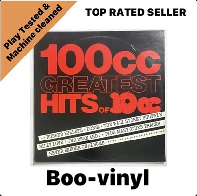 100cc ~ Greatest Hits Of 10cc ~ Lp Vinyl Record Rock EX / VG+ - Image 1 of 4
