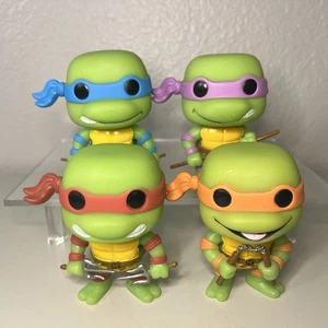 Funko Pop! TMNT Amazon Teenage Mutant Ninja Turtles 4-Pack Glow GITD Vaults OOB - Bild 1 von 17