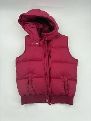 Tommy Hilfiger Chaleco Niños X-Grande Rosa Puffer Chaleco Cremallera Con Capucha Foto 1 de 4
