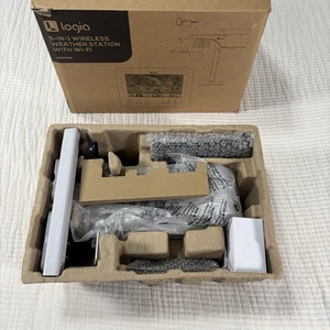 Logia 5 in 1 Wireless Weather Station LOWSC510WB Wifi Indoor Outdoor Black - Picture 1 of 9