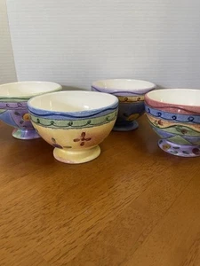 4er Set Sango Sweet Shoppe Standfuß Eisbecher entworfen von Sue Zipkin - Bild 1 von 7