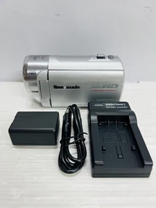 Panasonic HDC-TM90 Silver Full HD Camcorder Video Camera 64GB Used From Japan - Picture 1 of 6
