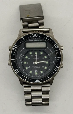 Reloj de pulsera Futura Sport para hombre 50M resistente al agua taquímetro cuarzo - sin probar Foto 1 de 4