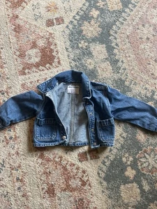 Old Navy Girls Size 4T Jean Denim Jacket Button Front - Picture 1 of 3