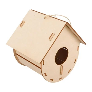 DIY Wooden Science Experiment Bird House Kit Classroom Teaching for Children - Picture 1 of 6