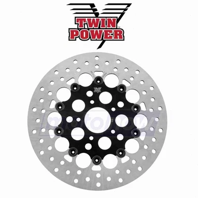 Twin Power Rear Floating Hole Rotor for 2004-2005 Harley Davidson FXDLI Dyna hr Foto 1 de 4