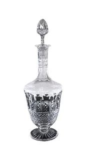 GRAND CARAFE A VIN OU WHISKY EN CRISTAL TAILLE MODELE TOMMY ST LOUIS SIGNE - Imagen 1 de 24