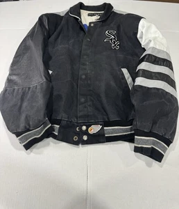 Jeff hamilton white socks jacket size Large *read dis* - Picture 1 of 11