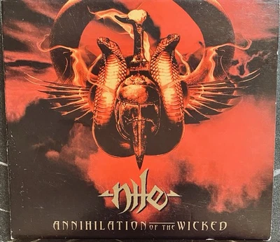 NILE “Annihilation of the Wicked” 2005 Ltd Digipak • NEW • Morbid Angel Behemoth - Bild 1 von 4