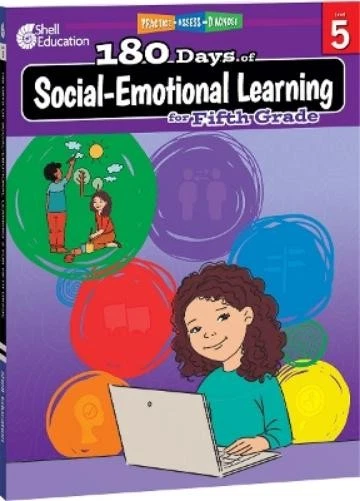 Kayse Hinrichse 180 Days™: Social-Emotional Learning for Fifth Grad (Paperback) - Image 1 of 1