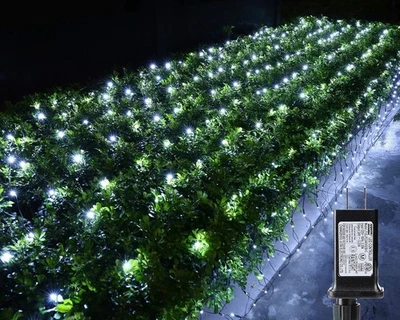 iBaycon 4ft x 6ft Christmas Net Mesh lights, 8 Modes Timer Connectable Waterp... - Image 1 of 4