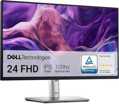 Dell P2425H 24 Zoll Full HD (1920x1080) Monitor, 100Hz, IPS, 5ms, 99% sRGB, VGA - Bild 1 von 4