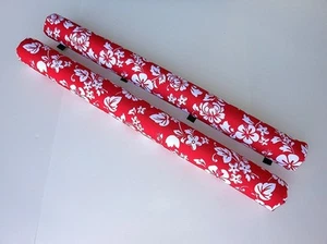 Vitamin Blue 36" Dachträger Pads - Non Logo Red Floral (MADE in USA) REGULAR PADS - Bild 1 von 1