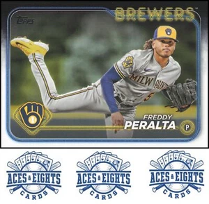 2024 Topps #26 Freddy Peralta - Picture 1 of 2