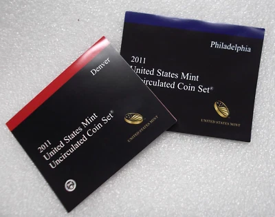 2011 P & D Mint Uncirculated Coin Set U.S Mint Government Packaging With COA - Image 1 of 4