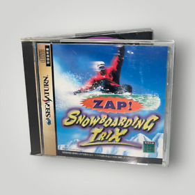 Zap Snowboarding Trix for Sega Saturn - Japan Import Title - USA Seller