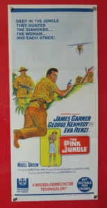 THE PINK JUNGLE ORIGINAL 1968 DAYBILL CINEMA MOVIE FILMPLAKAT James Garner 60er - Bild 1 von 5