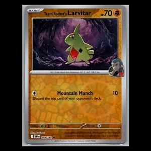 Destined Rivals - Team Rocket's Larvitar - 094/182 - Reverse Holo - Pokemon TCG - Picture 1 of 1