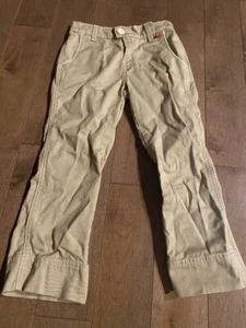 Levis Boys Kids Size 12 Pants Khaki Biege Slim Fit - Picture 1 of 8
