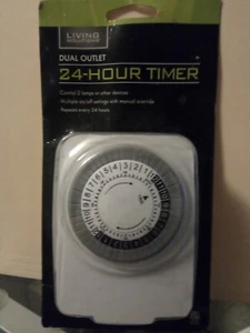 Living Solution Doppelsteckdose 24 Stunden Timer - Bild 1 von 5