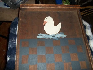 Primitive West Virgina Hand Made And Decoreated Shelf - Picture 1 of 4