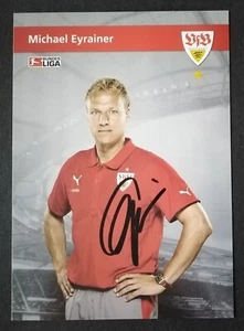 0769 Michael Eyrainer VfB Stuttgart 2009/10 Autogrammkarte original signiert - Picture 1 of 1