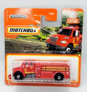 Matchbox 2024 Freightliner M2 106 Toy Firetruck Short Card New - Picture 1 of 4