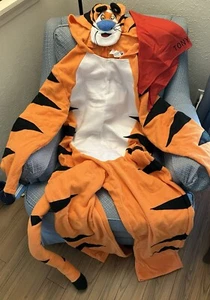 Calvin & Hobbes Halloween Costume Cosplay Tony Tiger Kid Adult Couple 2 Shirts - Picture 1 of 15