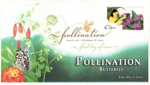 AO-4156-1, 2007, Pollination, FDC, Digital Color Postmark, Add-on Cachet, Wash - Picture 1 of 1