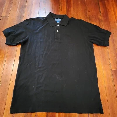 Camisa Polo Joseph & Lyman Para Hombre Negra Talla Mediana Nueva Con Etiquetas Negra Foto 1 de 4