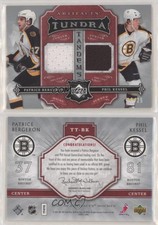 2007-08 Upper Deck Artifacts Tundra Tandems Red /25 Patrice Bergeron Phil Kessel