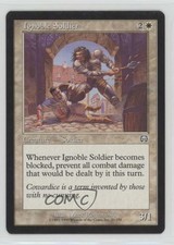 1999 Magic: The Gathering - Mercadian Masques Ignoble Soldier #22 00eu