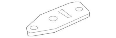 Junta de tubo EGR 21006754 OEM NUEVO 1990-02 GM Saturn Pontiac Chevrolet GMC Cutlass Foto 1 de 2