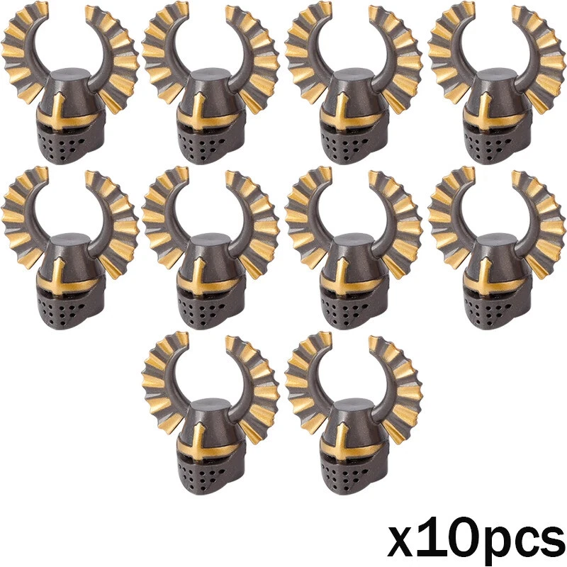 Casco escudo soldado militar medieval para bloques de construcción LEGO juguete de ladrillo Foto 1 de 4