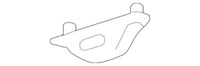 Cubierta delantera izquierda original Ford Lincoln Mark LT 2011-2014 9L3Z-18264B83-AD Foto 1 de 2