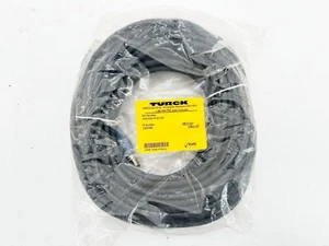 New Turck RSSD RSSD 441BK-20M Cordset M12 Eurofast Ux05908 - Picture 1 of 4
