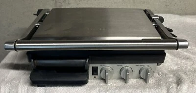 Breville 800GRXL Die Cast Series Indoor Outdoor Grill Press Tested W/ Drip Tray - Image 1 of 4