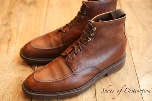 Loake 1880 Anglesey Tan Brown Grain Leather Derby Boots Mens UK 10 F US 11 EU 44 - Bild 1 von 11