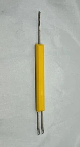 Gelbes Riegel-/Nadelwerkzeug für Passap, Superba, Brother Strickmaschinen - Bild 1 von 3