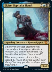 MTG - ELOISE, NEPHALIA SLEUTH - Midnight Hunt Commander (M) - Picture 1 of 1