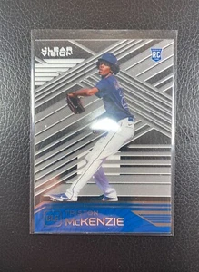 2021 Panini Chronicles Clear Vision Triston McKenzie #16 Rookie RC - Picture 1 of 2